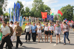 Самый главный праздник нашей страны – День Независимости – отпраздновали на прошлой неделе в Костюковичах (+ фото, видео)