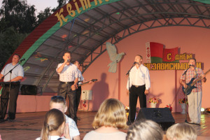 Самый главный праздник нашей страны – День Независимости – отпраздновали на прошлой неделе в Костюковичах (+ фото, видео)