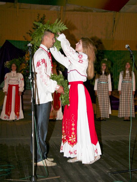І ажылі паданні. У Паставах святкавалі Купалле (+фота)