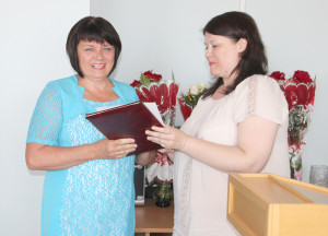 Юбилейная дата стала поводом для проведения в инспекции МНС Республики Беларусь по Костюковичскому району торжественного собрания