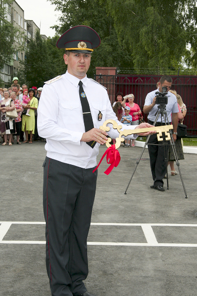 Наваселле ў аддзяленні Дэпартамента аховы (+фота)