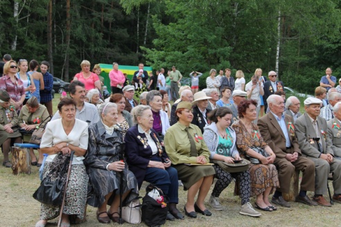 Митинг прошел в урочище «Стриево»