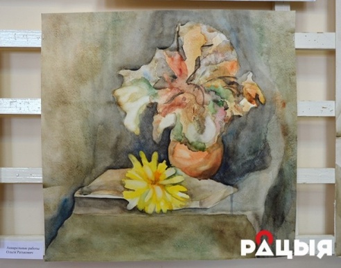 Пейзажы, партрэты, нацюрморты можна ўбачыць на выставе "На творчай хвалі" ў Глыбокім (ФОТА)