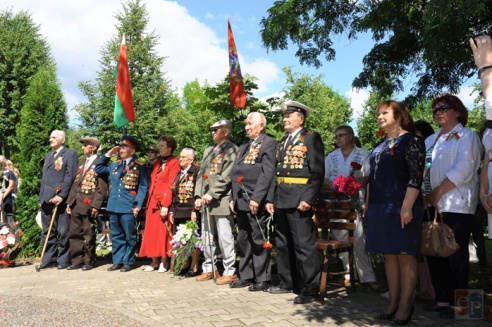Митинг, посвященный Дню Независимости, прошел в Жодино. Фотофакт
