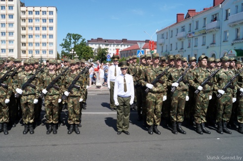 3 июля 2015 в Слуцке. Фото