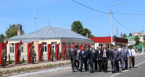 Открытие Аллеи Славы в Лиозно 3 июля 2015