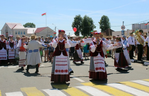 Открытие Аллеи Славы в Лиозно 3 июля 2015
