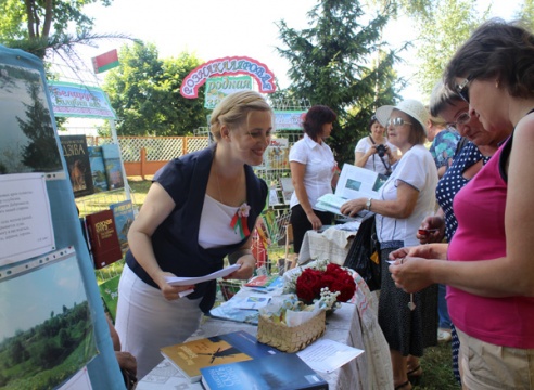Праздник в Лиозно на День Независимости в парке микрорайона «Школьный»