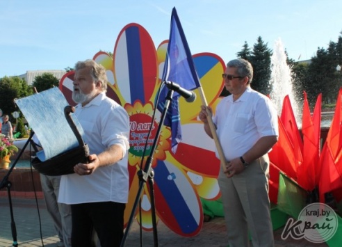 2 июля Вилейка встречала гостей из Украины, Латвии, Польши, России и Молдовы (ФОТО)