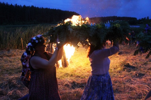 Купалье в Лиозно на «Лесных карьерах»
