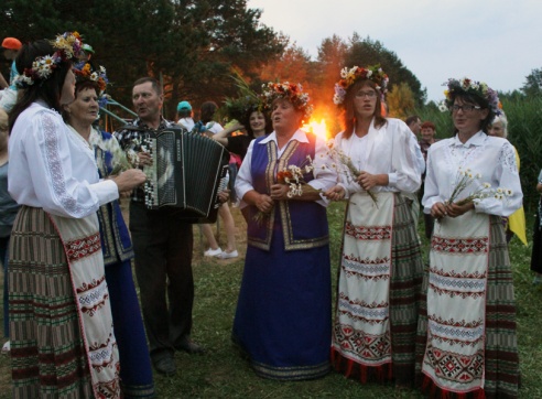 Купалье в Лиозно на «Лесных карьерах»