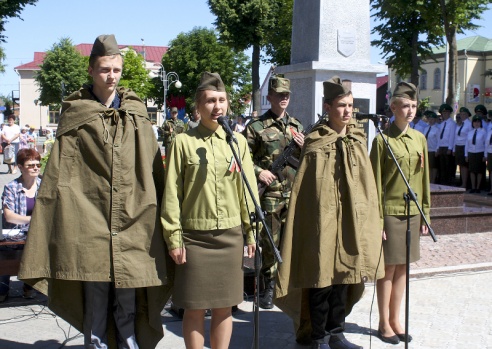 Пастаўчане адзначылі галоўнае свята краіны (+фота)