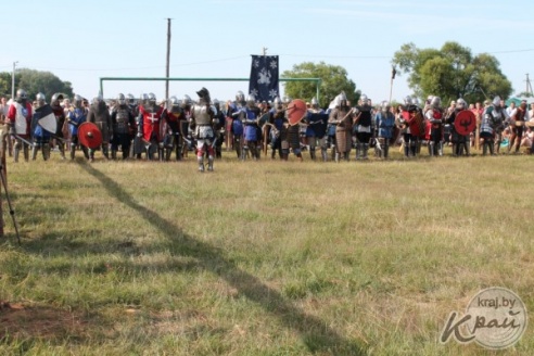 ФОТОРЕПОРТАЖ: 4-5 июля в Вилейке впервые состоялся фестиваль средневековой культуры «Гонару продкаў»