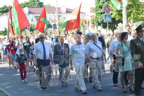 Мероприятия посвященные Дню Независимости Республики Беларусь в Кобрине.