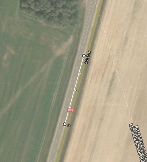 Аварыя з картэжам. Рэканструкцыя