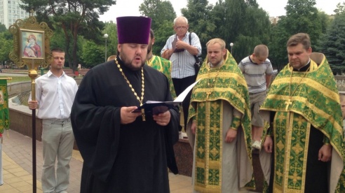 В Солигорске отметили день Петра и Февронии