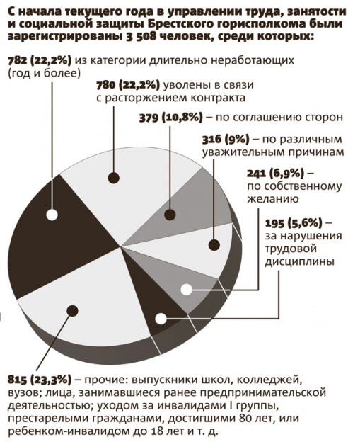 В конце июня в службах занятости Бреста и района ажиотажа среди потенциальных тунеядцев не наблюдалось