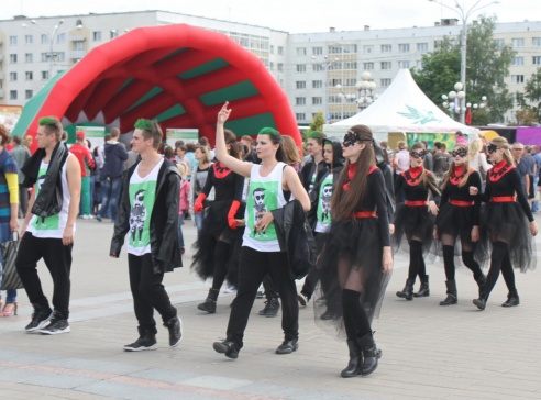 Школа танца ANANKO DANCE SCHOOL на фестивале в Витебске заняла третье место