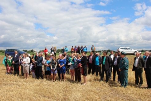 ДАЖЫНКІ-2015: на Ганцаўшчыне дадзены старт уборачнай кампаніі (фотарэпартаж)
