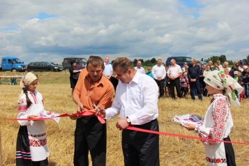ДАЖЫНКІ-2015: на Ганцаўшчыне дадзены старт уборачнай кампаніі (фотарэпартаж)