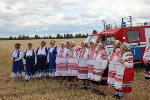 ДАЖЫНКІ-2015: на Ганцаўшчыне дадзены старт уборачнай кампаніі (фотарэпартаж)
