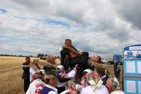 ДАЖЫНКІ-2015: на Ганцаўшчыне дадзены старт уборачнай кампаніі (фотарэпартаж)