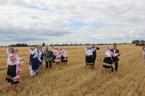 ДАЖЫНКІ-2015: на Ганцаўшчыне дадзены старт уборачнай кампаніі (фотарэпартаж)