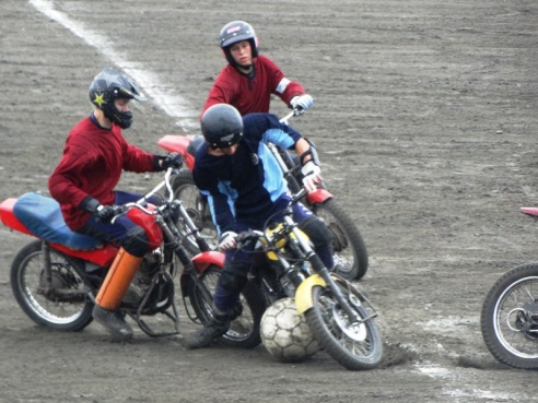 Мотобол с участием оршанцев