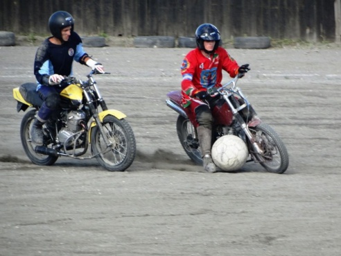 Мотобол с участием оршанцев