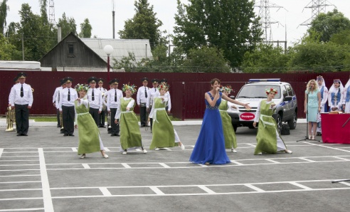 Наваселле ў аддзяленні Дэпартамента аховы (+фота)