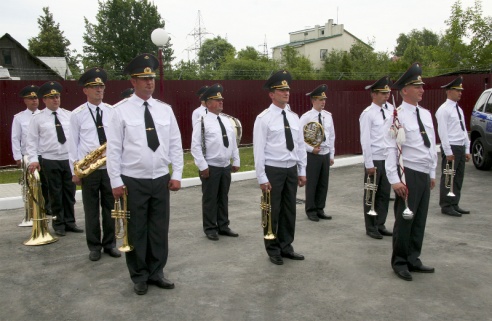 Наваселле ў аддзяленні Дэпартамента аховы (+фота)