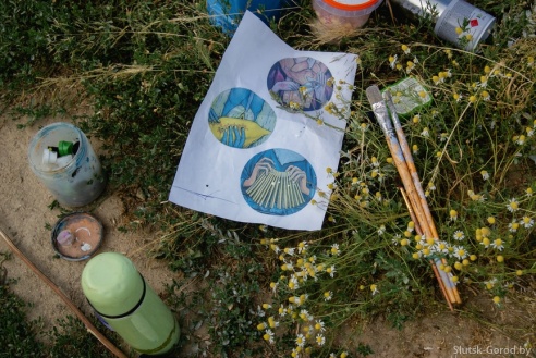 Стрит-арт на улицах Слуцка