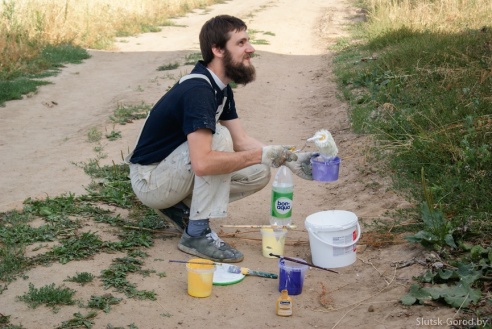 Стрит-арт на улицах Слуцка