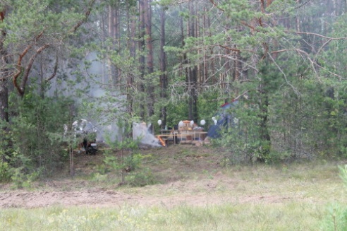 Первый день Костюковичского районного туристического слета позади (+ фото)