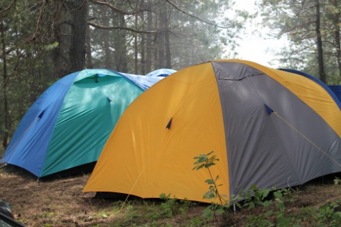 Первый день Костюковичского районного туристического слета позади (+ фото)