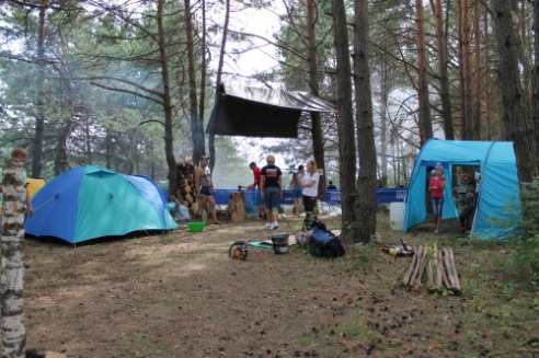 Первый день Костюковичского районного туристического слета позади (+ фото)