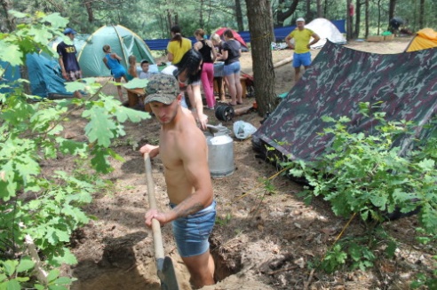 Первый день Костюковичского районного туристического слета позади (+ фото)