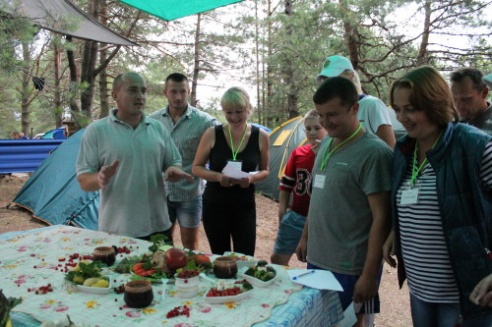 Первый день Костюковичского районного туристического слета позади (+ фото)