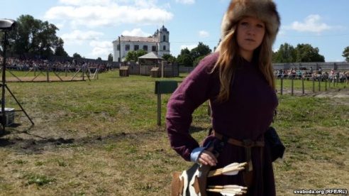 "Смаленск – гэта Беларусь", – рыцар з Расіі на Мсціслаўскім фэсце