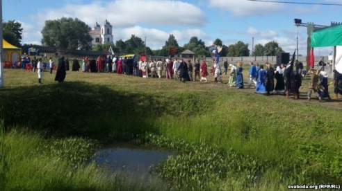 "Смаленск – гэта Беларусь", – рыцар з Расіі на Мсціслаўскім фэсце