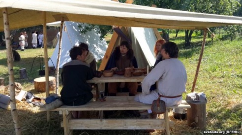 "Смаленск – гэта Беларусь", – рыцар з Расіі на Мсціслаўскім фэсце