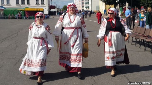 "Смаленск – гэта Беларусь", – рыцар з Расіі на Мсціслаўскім фэсце