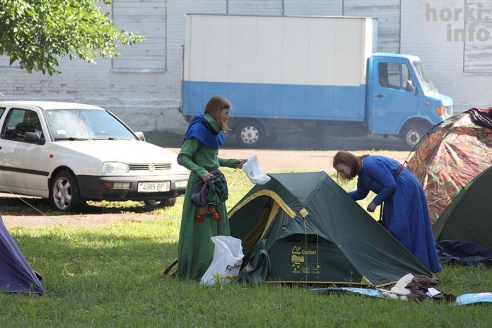 Мстиславлский фэст-2015: средневековое шествие, батлейка и город мастеров