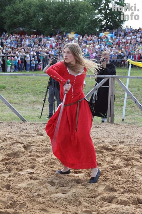 Что происходило на Замковой горе в Мстиславле? Фото