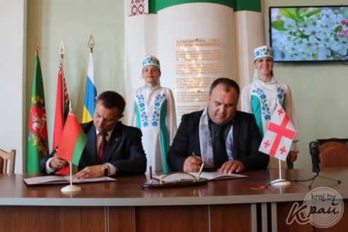 В Глубокском районе при сотрудничестве с Грузией будут реализовывать социальные и экономические проекты (ФОТО, ВИДЕО)