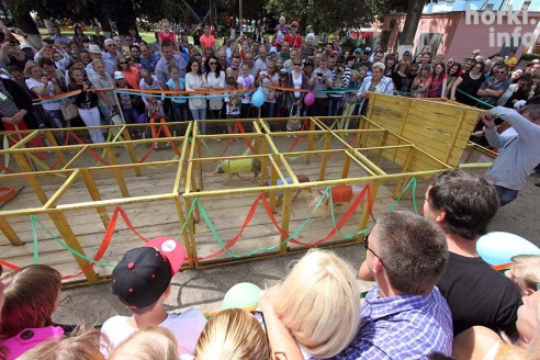 Мсціслаўскі фэст-2015: поросячьи бега, турнир лучников и орудия пыток