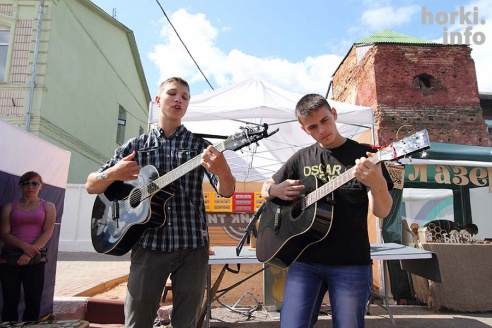 Мсціслаўскі фэст-2015: поросячьи бега, турнир лучников и орудия пыток