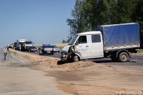 Акция «Скорость» и ДТП на 83 км дороги Минск-Микашевичи