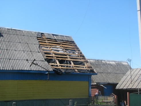 Навальніца са шквалістым ветрам