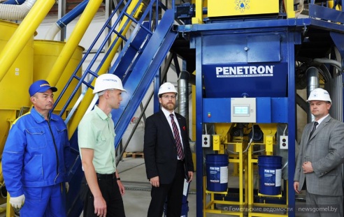 Завод по производству гидроизоляционных материалов открылся под Гомелем